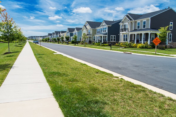 Suburbian neighborhood